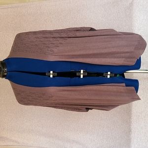 Maurices Mauve/Purple Cardigan, Size L/XL